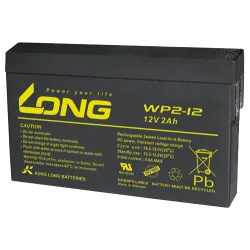Long WP2-12. Batería para SAI Long 2Ah 12V