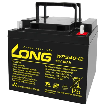 Bateria Long WPS40-12 40Ah Long - 1