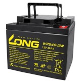 Stationary UPS battery Long WPS40-12N 12V 40Ah AGM