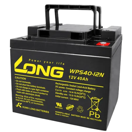 Bateria Long WPS40-12N 40Ah Long - 1