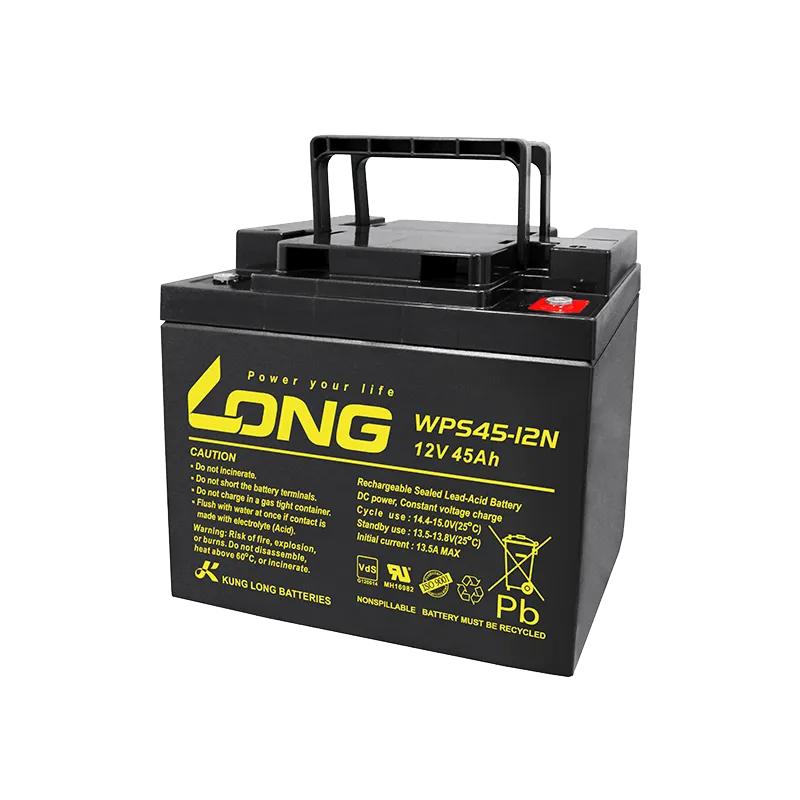 Long WPS45-12N. Gerätebatterie Long 45Ah 12V
