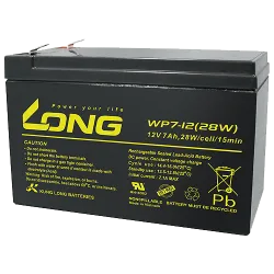 Long WP7-12(28W). bateria para aparelhos eletrônicos Long 7Ah 12V