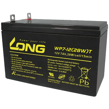 Bateria Long WP7-12(28W)T 7Ah Long - 1