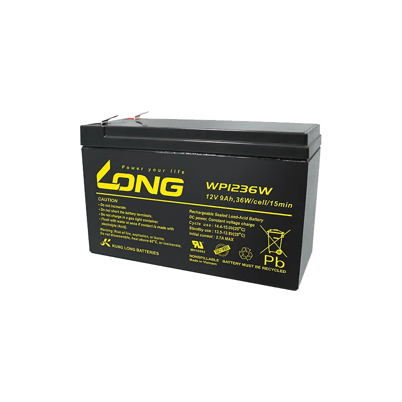 Batterie Long WP1236W 9Ah Long - 1