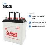 Autobatterie Long 36B20R 12V 40Ah – empfohlene Einsatzbereiche