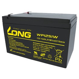 Batería LONG WP1251W 12V 12Ah AGM