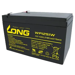 Long WP1251W. bateria para aparelhos eletrônicos Long 12Ah 12V