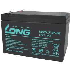 Battery Long WPL7.2-12 7.2Ah Long - 1