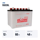 Car battery Long 55D26L 12V 60Ah – key specs