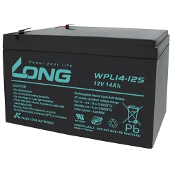 Long WPL14-12S. Batería de dispositivo Long 14Ah 12V