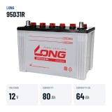 Autobatterie Long 95D31R 12V 80Ah | baterias.com