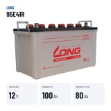 Batterie voiture Long 95E41R 12V 100Ah | baterias.com