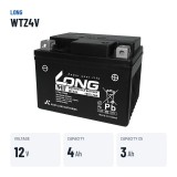 Batería de coche Long WTZ4V 12V 3.7Ah – datos clave
