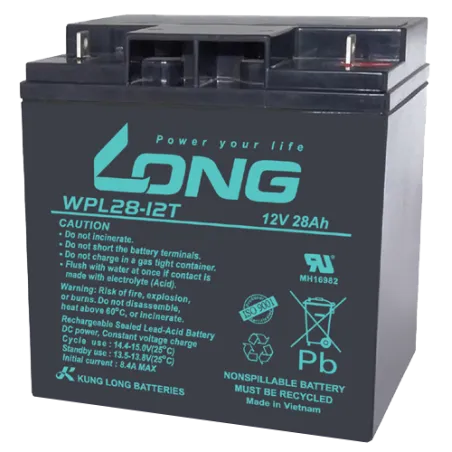 Long WPL28-12T. batteria del dispositivo Long 28Ah 12V