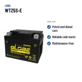 Autobatterie Long WTZ5S-E 12V 4Ah – empfohlene Einsatzbereiche