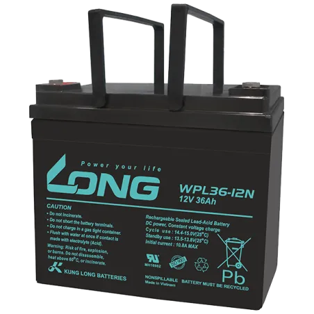 Bateria Long WPL36-12N 36Ah Long - 1