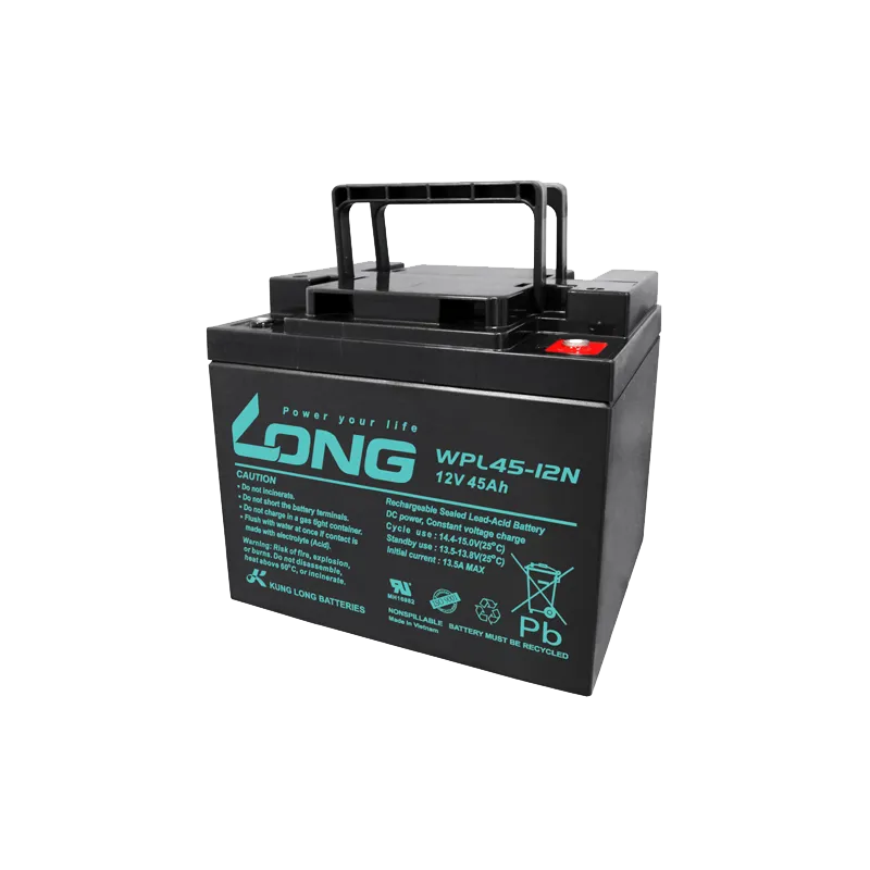 Long WPL45-12N. device battery Long 45Ah 12V
