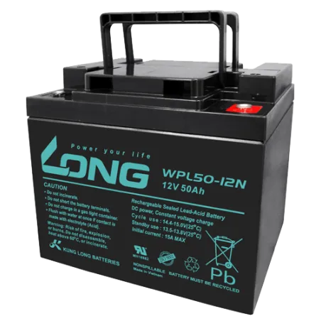 Long WPL50-12N. batteria del dispositivo Long 50Ah 12V
