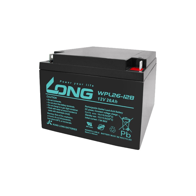 Battery Long WPL26-12B 26Ah Long - 1