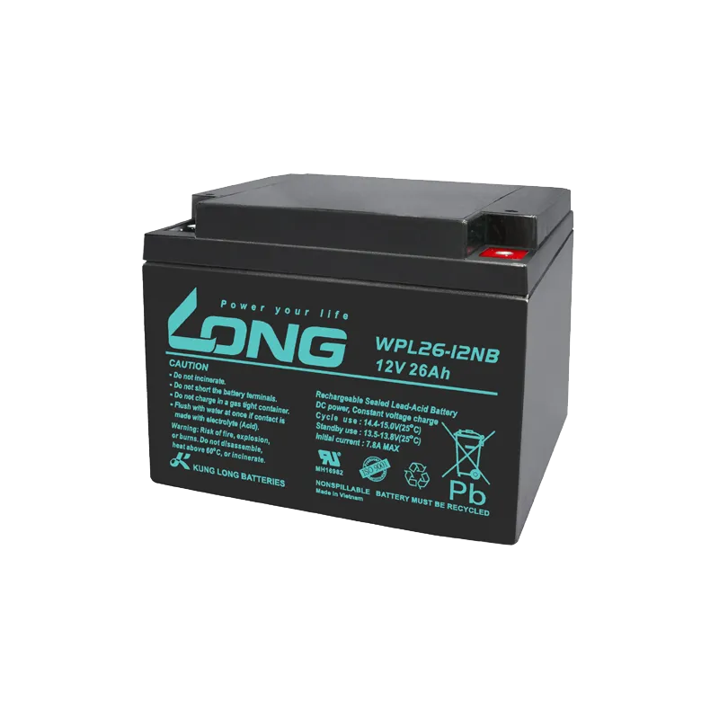 Long WPL26-12NB. device battery Long 26Ah 12V