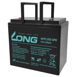 Batería Long WPL55-12N 55Ah - 1