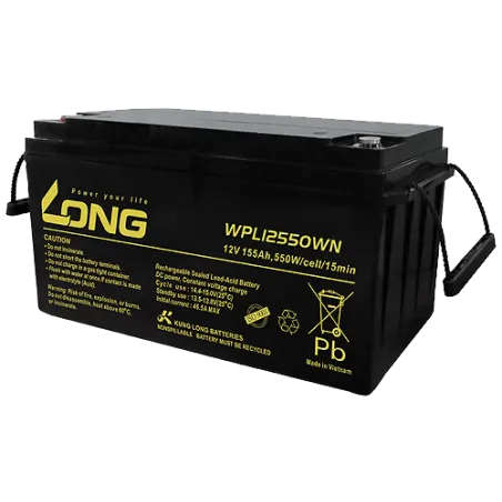 Bateria Long WPL12550WN 155Ah Long - 1