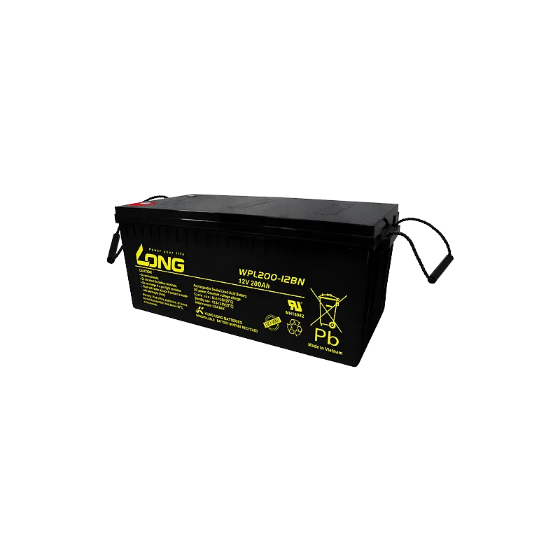 Long WPL200-12BN. bateria do aparelho Long 200Ah 12V
