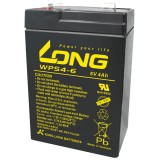 Bateria estacionária UPS Long WPS4-6 6V 4Ah AGM