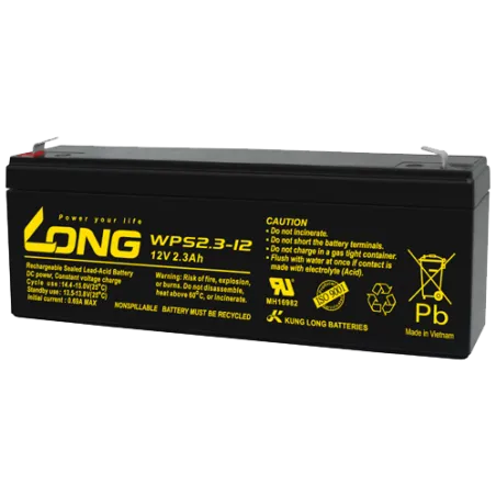 Long WPS2.3-12. bateria do aparelho Long 2.3Ah 12V