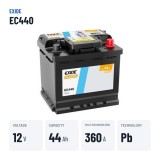 Autobatterie Exide EC440 12V 44Ah 360A – wichtigste Daten