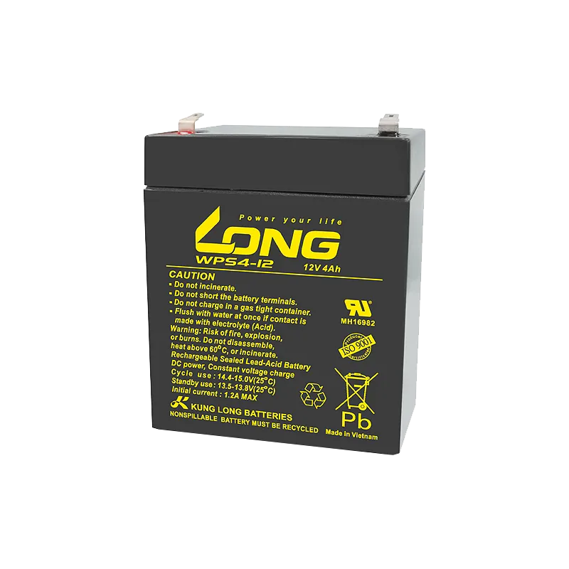 Long WPS4-12. bateria do aparelho Long 4Ah 12V