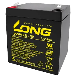 Long WPS5-12. Batería de dispositivo Long 5Ah 12V