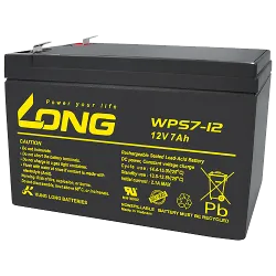 Long WPS7-12. Gerätebatterie Long 7Ah 12V