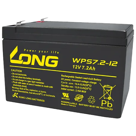 Bateria Long WPS7.2-12 7.2Ah Long - 1