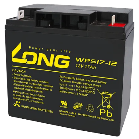 Bateria Long WPS17-12 17Ah Long - 1