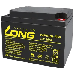 Long WPS26-12N. Batería de dispositivo Long 26Ah 12V