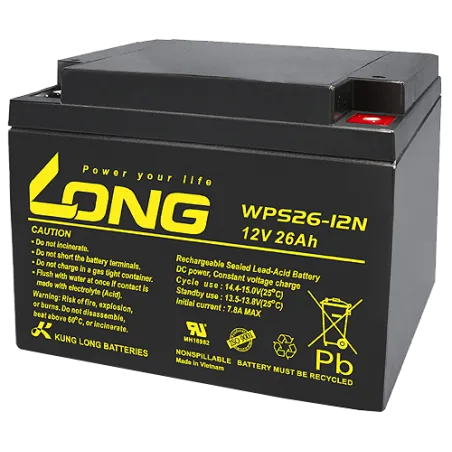 Batterie Long WPS26-12N 26Ah Long - 1
