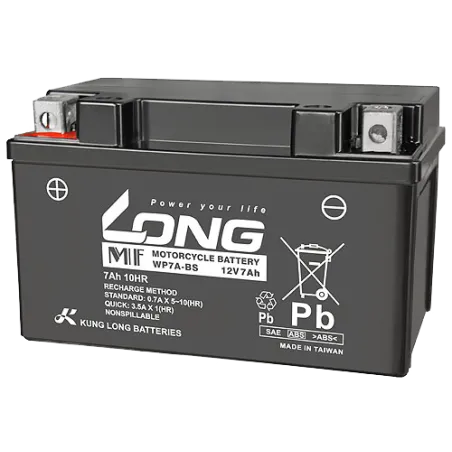 Batterie Long WP7A-BS 7Ah Long - 1