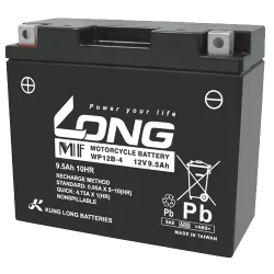 Battery Long WP12B-4 9.5Ah Long - 1