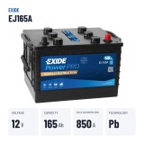 Truck battery Exide EJ165A1 12V 165Ah 850A – key specs