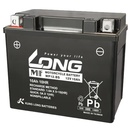 Long WP12-BS. Car battery Long 10Ah 12V