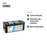 Batteria camion Exide EG1553 12V 155Ah 900A – usi consigliati