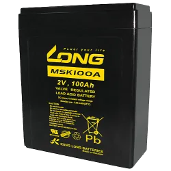 Long MSK100A. Batería para sistemas de telecomunicaciones Long 100Ah 2V