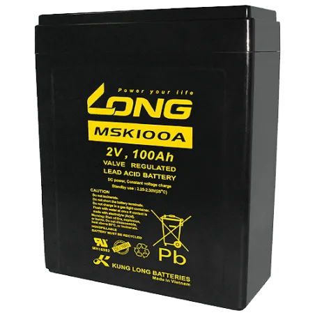 Bateria Long MSK100A 100Ah Long - 1