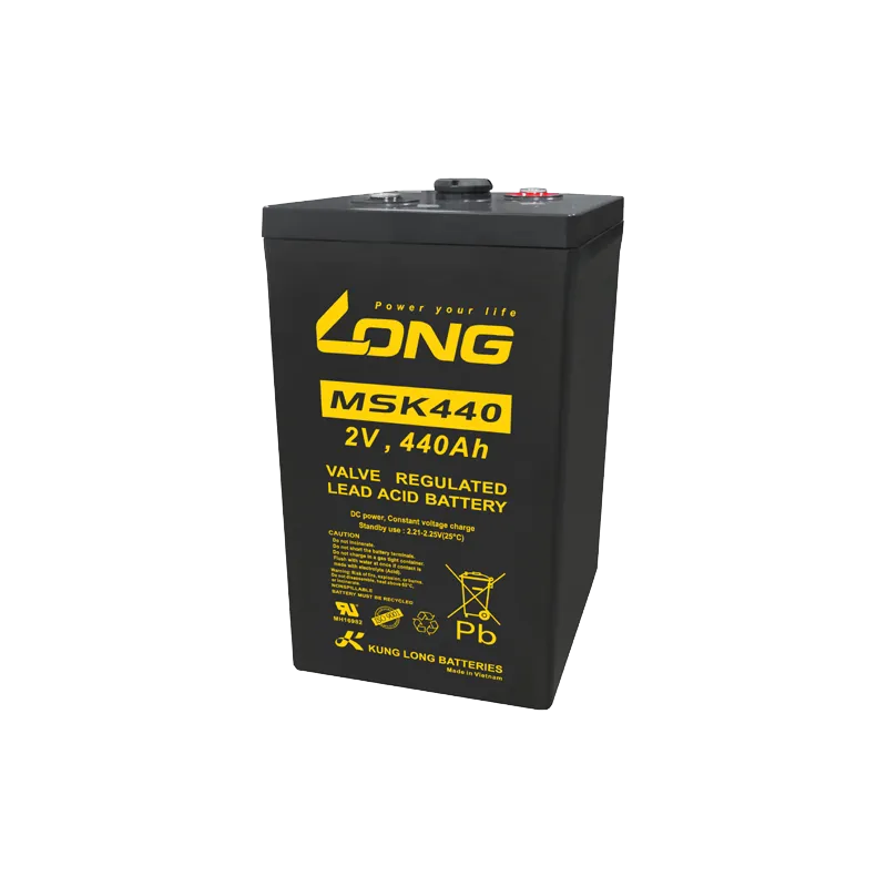 Long MSK440. Batería para sistemas de telecomunicaciones Long 440Ah 2V