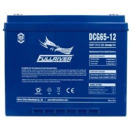 Batteria FULLRIVER DCG65-12 12V 65Ah