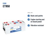 Batteria nautica Exide ET950 12V 135Ah 700A – usi consigliati