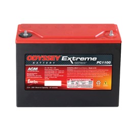 Batteria moto Odyssey ODS-AGM40E 45Ah 500A AGM