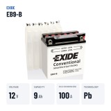 Batterie moto Exide EB9-B 12V 9Ah 100A – caractéristiques clés