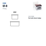 Batería de cortacésped Exide U1-9 12V 24Ah 240A – borne y sujeción